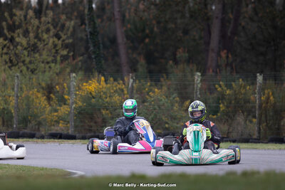 12 & 13/04/2025 : 2ème manche de l’Atlantic Trophée à Kart Land 40 (photos Marc Belly) 2025 — karting