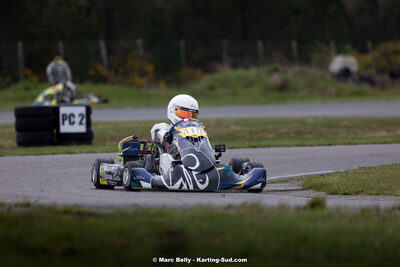 12 & 13/04/2025 : 2ème manche de l’Atlantic Trophée à Kart Land 40 (photos Marc Belly) 2025 — karting