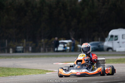 12 & 13/04/2025 : 2ème manche de l’Atlantic Trophée à Kart Land 40 (photos Marc Belly) 2025 — karting