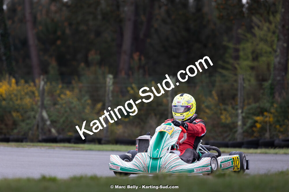 12 & 13/04/2025 : 2ème manche de l’Atlantic Trophée à Kart Land 40 (photos Marc Belly) 2025 — karting