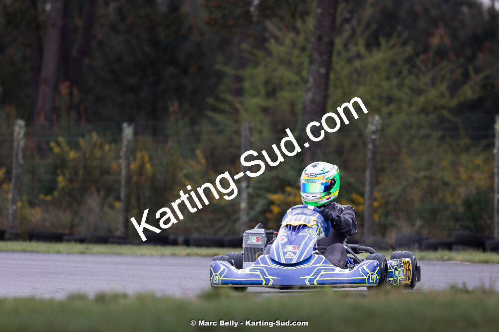 12 & 13/04/2025 : 2ème manche de l’Atlantic Trophée à Kart Land 40 (photos Marc Belly) 2025 — karting