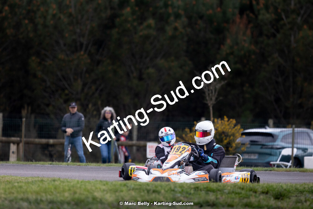 12 & 13/04/2025 : 2ème manche de l’Atlantic Trophée à Kart Land 40 (photos Marc Belly) 2025 — karting