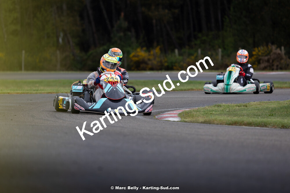 12 & 13/04/2025 : 2ème manche de l’Atlantic Trophée à Kart Land 40 (photos Marc Belly) 2025 — karting
