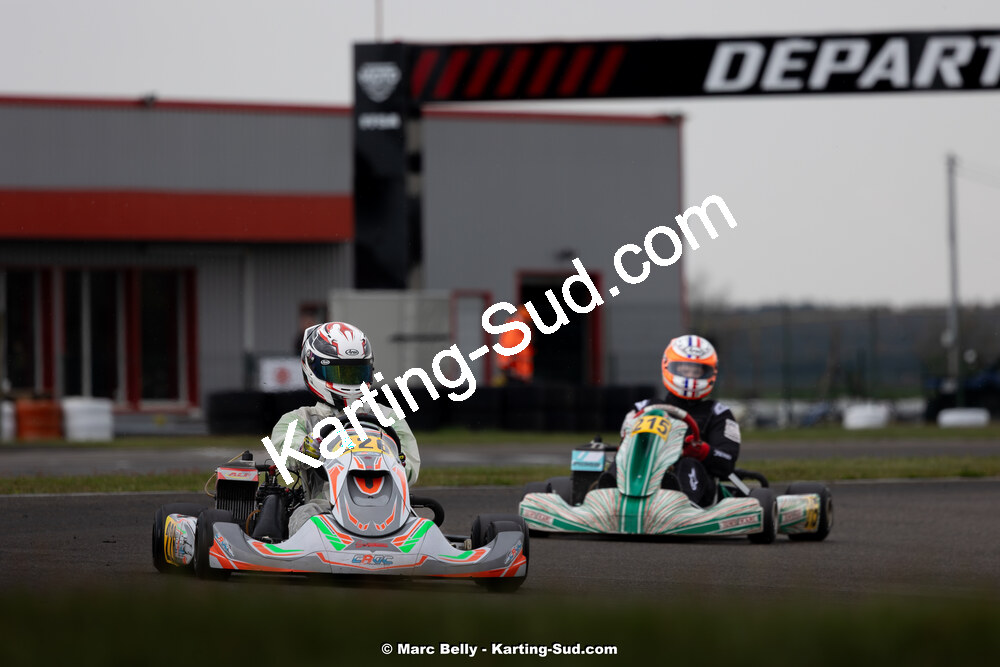 12 & 13/04/2025 : 2ème manche de l’Atlantic Trophée à Kart Land 40 (photos Marc Belly) 2025 — karting