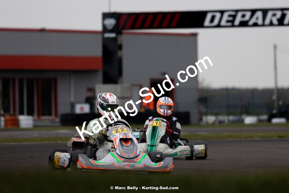 12 & 13/04/2025 : 2ème manche de l’Atlantic Trophée à Kart Land 40 (photos Marc Belly) 2025 — karting