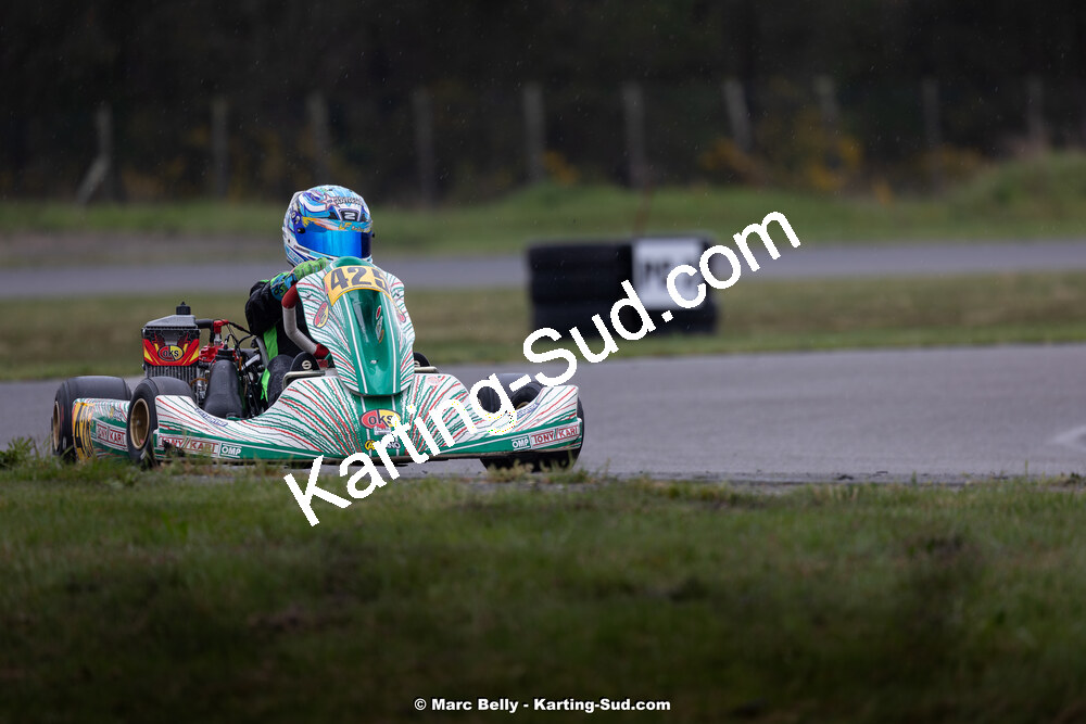 12 & 13/04/2025 : 2ème manche de l’Atlantic Trophée à Kart Land 40 (photos Marc Belly) 2025 — karting