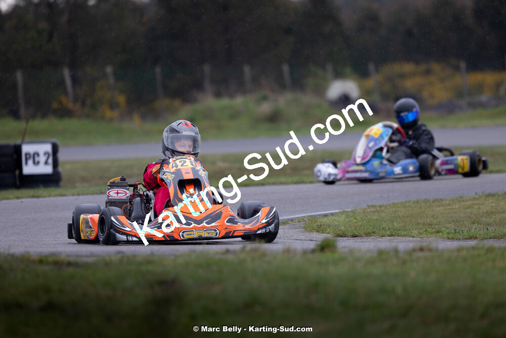 12 & 13/04/2025 : 2ème manche de l’Atlantic Trophée à Kart Land 40 (photos Marc Belly) 2025 — karting