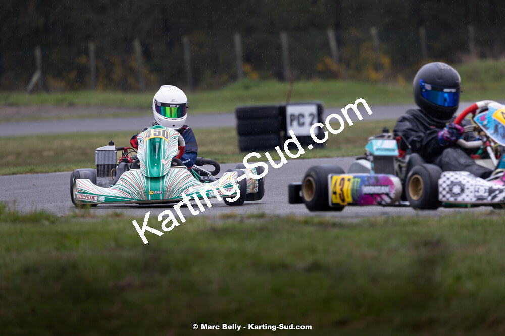 12 & 13/04/2025 : 2ème manche de l’Atlantic Trophée à Kart Land 40 (photos Marc Belly) 2025 — karting