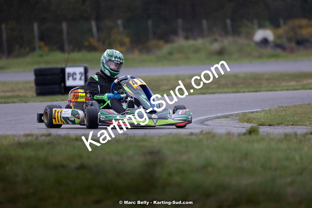 12 & 13/04/2025 : 2ème manche de l’Atlantic Trophée à Kart Land 40 (photos Marc Belly) 2025 — karting