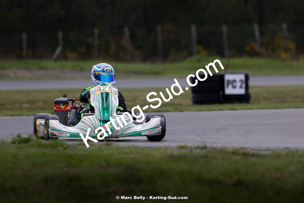 12 & 13/04/2025 : 2ème manche de l’Atlantic Trophée à Kart Land 40 (photos Marc Belly) 2025 — karting