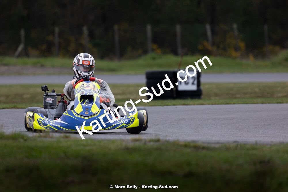 12 & 13/04/2025 : 2ème manche de l’Atlantic Trophée à Kart Land 40 (photos Marc Belly) 2025 — karting
