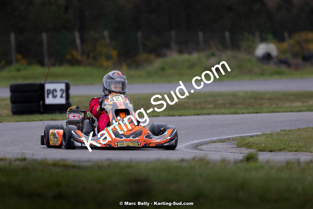12 & 13/04/2025 : 2ème manche de l’Atlantic Trophée à Kart Land 40 (photos Marc Belly) 2025 — karting