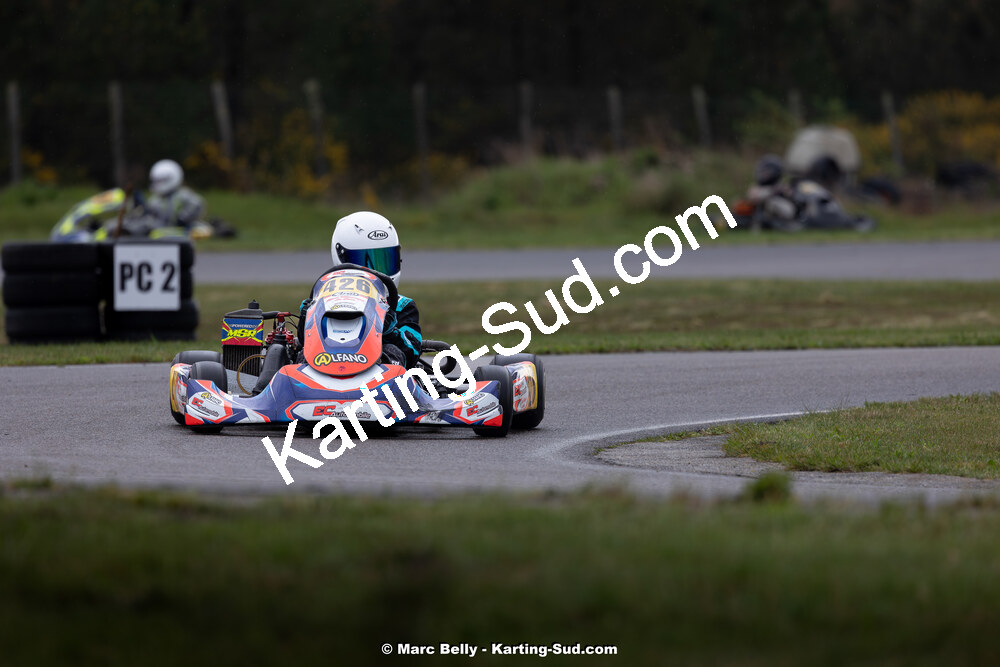 12 & 13/04/2025 : 2ème manche de l’Atlantic Trophée à Kart Land 40 (photos Marc Belly) 2025 — karting