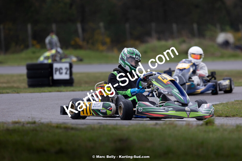 12 & 13/04/2025 : 2ème manche de l’Atlantic Trophée à Kart Land 40 (photos Marc Belly) 2025 — karting