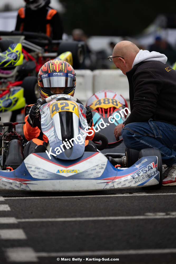 12 & 13/04/2025 : 2ème manche de l’Atlantic Trophée à Kart Land 40 (photos Marc Belly) 2025 — karting