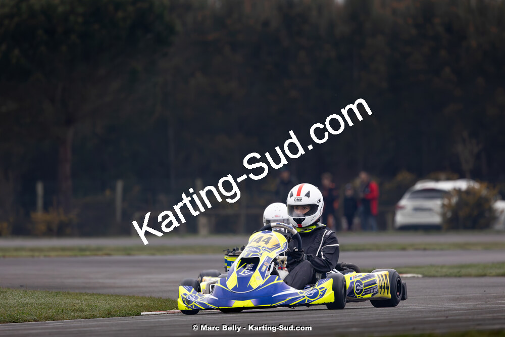 12 & 13/04/2025 : 2ème manche de l’Atlantic Trophée à Kart Land 40 (photos Marc Belly) 2025 — karting