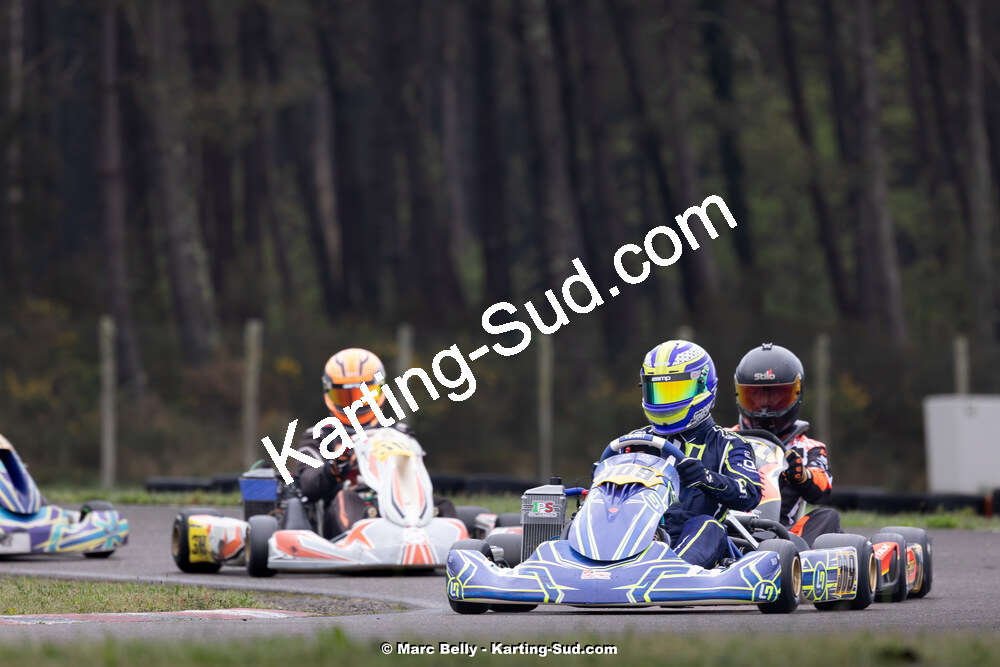 12 & 13/04/2025 : 2ème manche de l’Atlantic Trophée à Kart Land 40 (photos Marc Belly) 2025 — karting