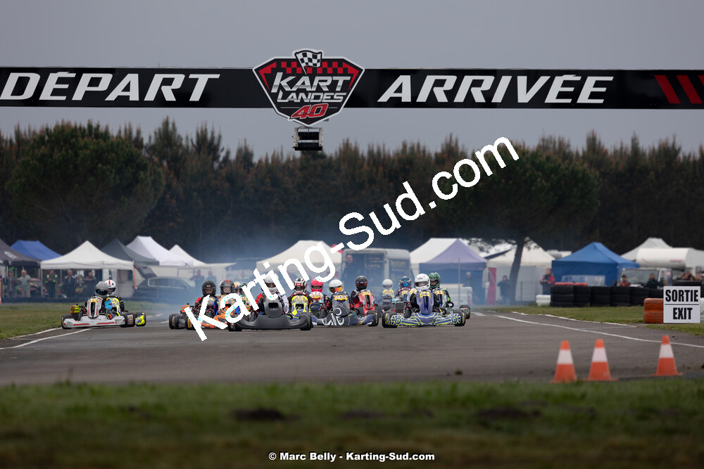 12 & 13/04/2025 : 2ème manche de l’Atlantic Trophée à Kart Land 40 (photos Marc Belly) 2025 — karting
