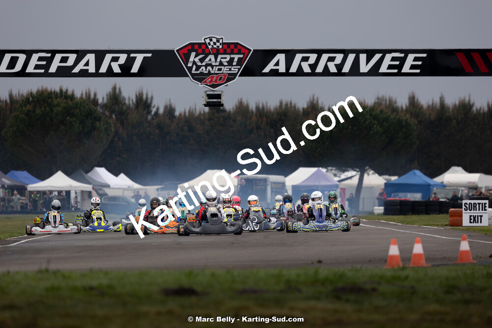 12 & 13/04/2025 : 2ème manche de l’Atlantic Trophée à Kart Land 40 (photos Marc Belly) 2025 — karting