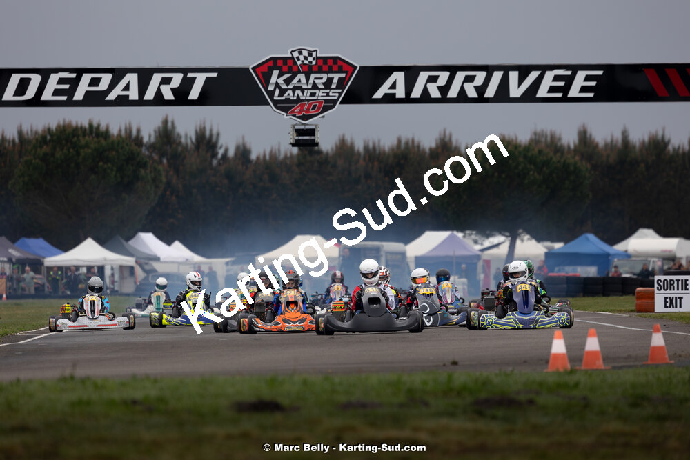 12 & 13/04/2025 : 2ème manche de l’Atlantic Trophée à Kart Land 40 (photos Marc Belly) 2025 — karting