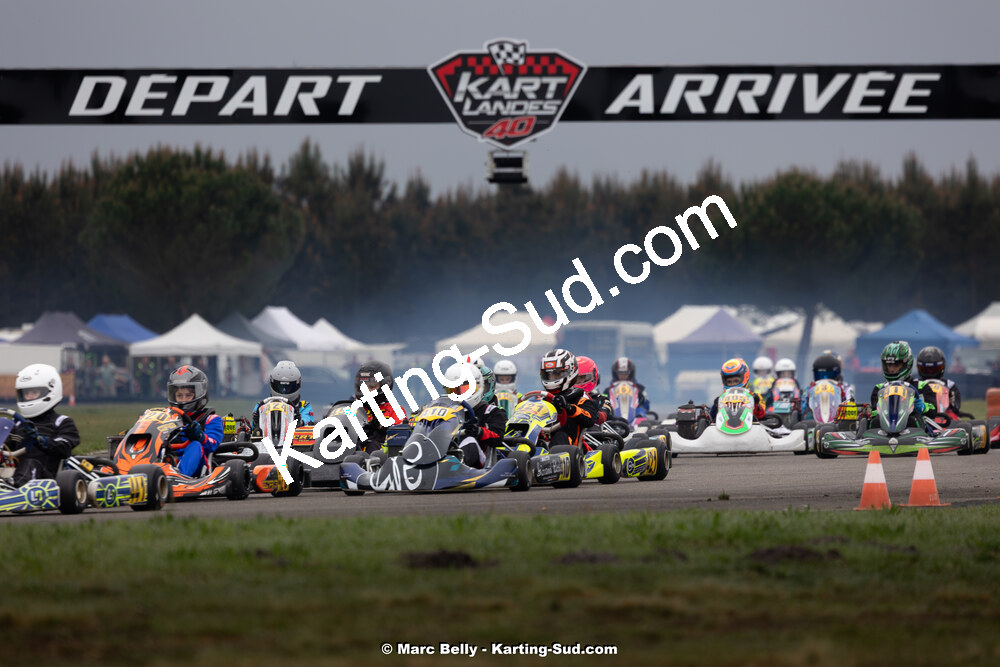 12 & 13/04/2025 : 2ème manche de l’Atlantic Trophée à Kart Land 40 (photos Marc Belly) 2025 — karting
