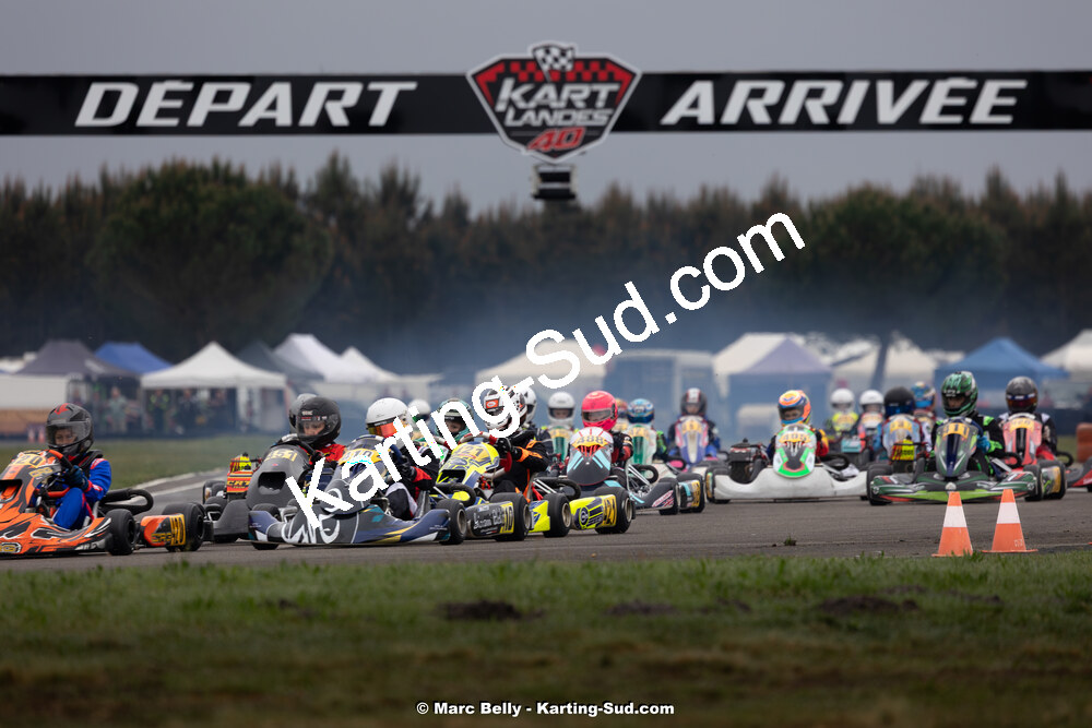 12 & 13/04/2025 : 2ème manche de l’Atlantic Trophée à Kart Land 40 (photos Marc Belly) 2025 — karting