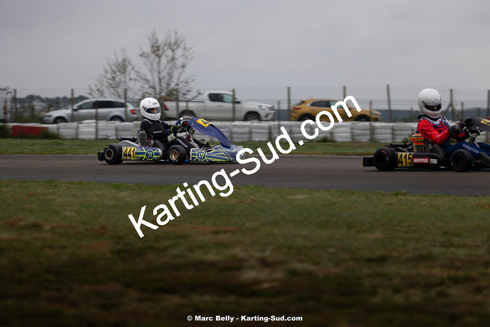 12 & 13/04/2025 : 2ème manche de l’Atlantic Trophée à Kart Land 40 (photos Marc Belly) 2025 — karting
