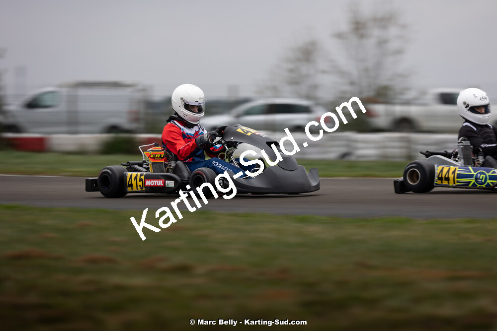 12 & 13/04/2025 : 2ème manche de l’Atlantic Trophée à Kart Land 40 (photos Marc Belly) 2025 — karting