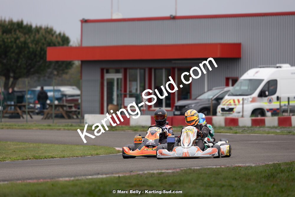 12 & 13/04/2025 : 2ème manche de l’Atlantic Trophée à Kart Land 40 (photos Marc Belly) 2025 — karting