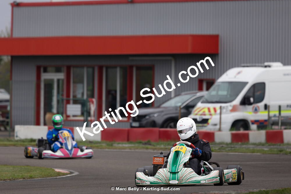12 & 13/04/2025 : 2ème manche de l’Atlantic Trophée à Kart Land 40 (photos Marc Belly) 2025 — karting