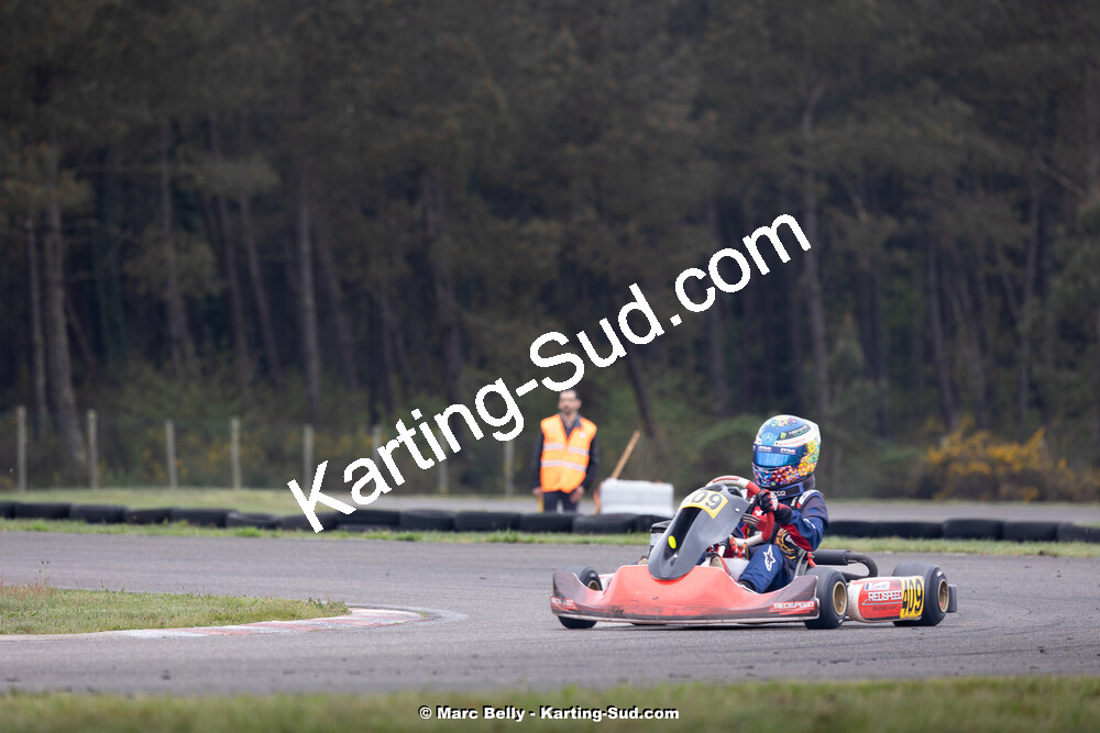 12 & 13/04/2025 : 2ème manche de l’Atlantic Trophée à Kart Land 40 (photos Marc Belly) 2025 — karting