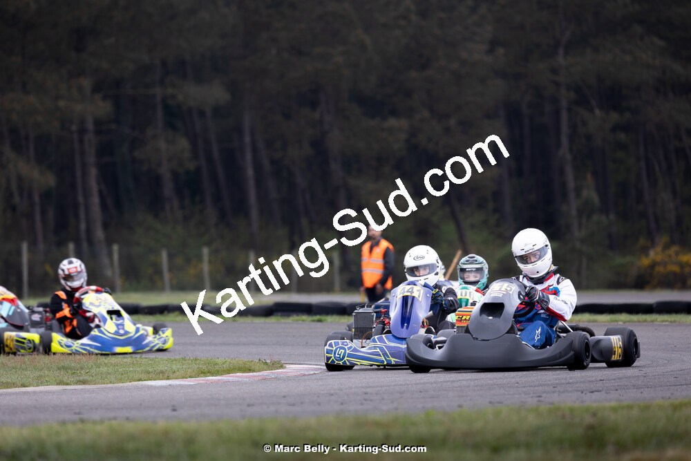 12 & 13/04/2025 : 2ème manche de l’Atlantic Trophée à Kart Land 40 (photos Marc Belly) 2025 — karting