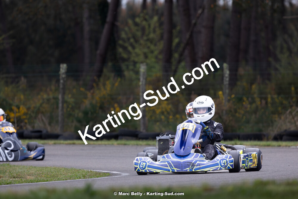 12 & 13/04/2025 : 2ème manche de l’Atlantic Trophée à Kart Land 40 (photos Marc Belly) 2025 — karting