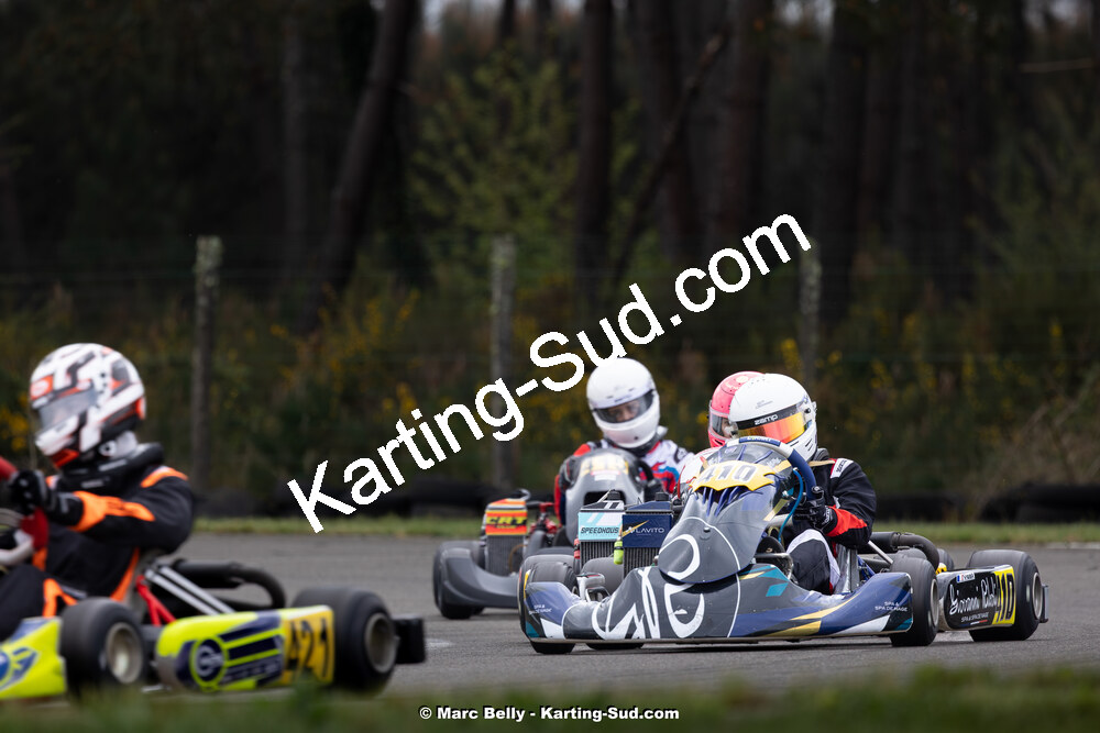 12 & 13/04/2025 : 2ème manche de l’Atlantic Trophée à Kart Land 40 (photos Marc Belly) 2025 — karting