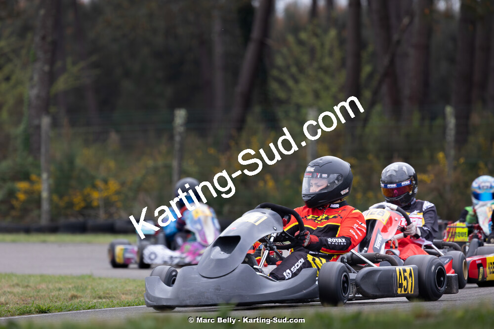 12 & 13/04/2025 : 2ème manche de l’Atlantic Trophée à Kart Land 40 (photos Marc Belly) 2025 — karting