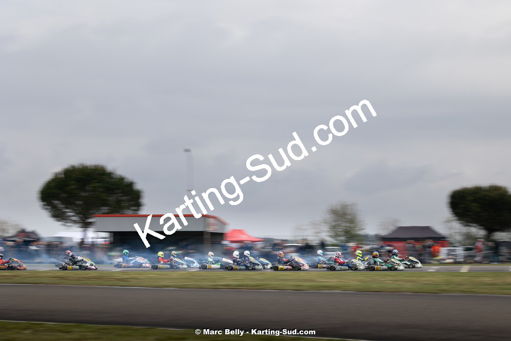 12 & 13/04/2025 : 2ème manche de l’Atlantic Trophée à Kart Land 40 (photos Marc Belly) 2025 — karting
