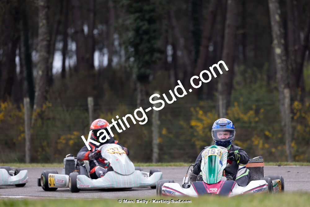 12 & 13/04/2025 : 2ème manche de l’Atlantic Trophée à Kart Land 40 (photos Marc Belly) 2025 — karting