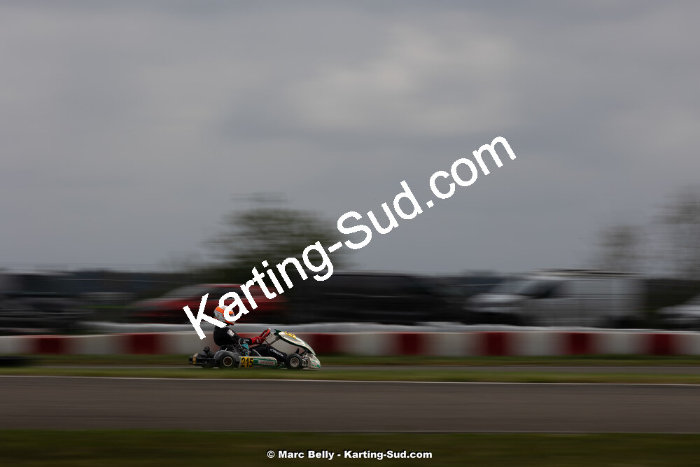 12 & 13/04/2025 : 2ème manche de l’Atlantic Trophée à Kart Land 40 (photos Marc Belly) 2025 — karting