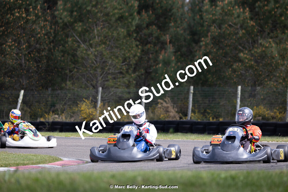 12 & 13/04/2025 : 2ème manche de l’Atlantic Trophée à Kart Land 40 (photos Marc Belly) 2025 — karting
