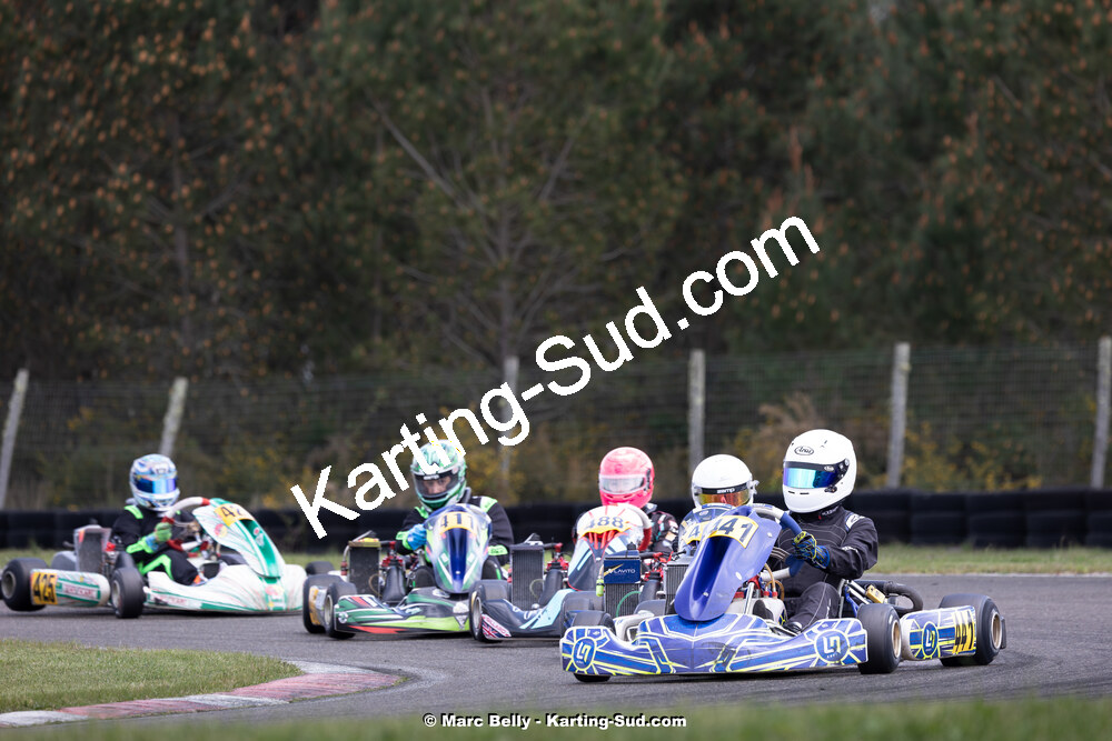 12 & 13/04/2025 : 2ème manche de l’Atlantic Trophée à Kart Land 40 (photos Marc Belly) 2025 — karting