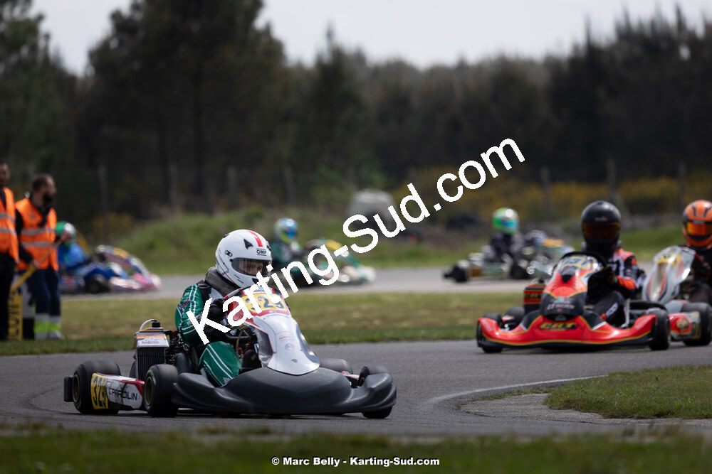 12 & 13/04/2025 : 2ème manche de l’Atlantic Trophée à Kart Land 40 (photos Marc Belly) 2025 — karting