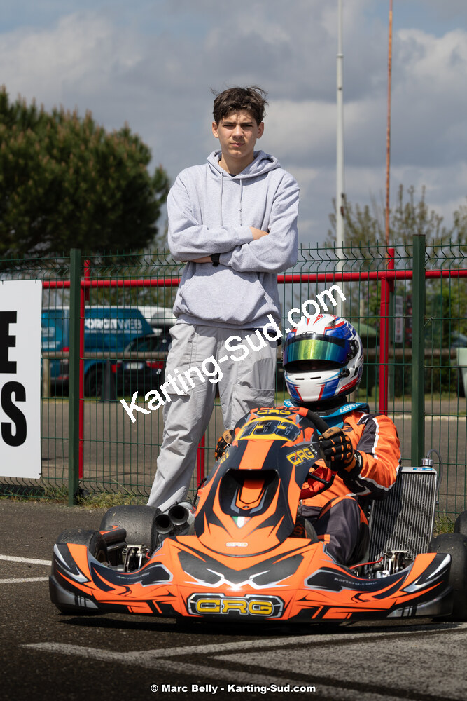 12 & 13/04/2025 : 2ème manche de l’Atlantic Trophée à Kart Land 40 (photos Marc Belly) 2025 — karting