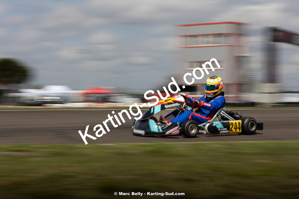 12 & 13/04/2025 : 2ème manche de l’Atlantic Trophée à Kart Land 40 (photos Marc Belly) 2025 — karting