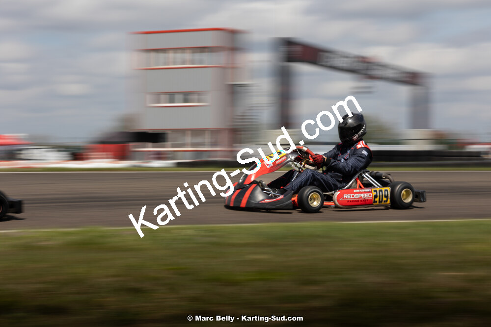 12 & 13/04/2025 : 2ème manche de l’Atlantic Trophée à Kart Land 40 (photos Marc Belly) 2025 — karting