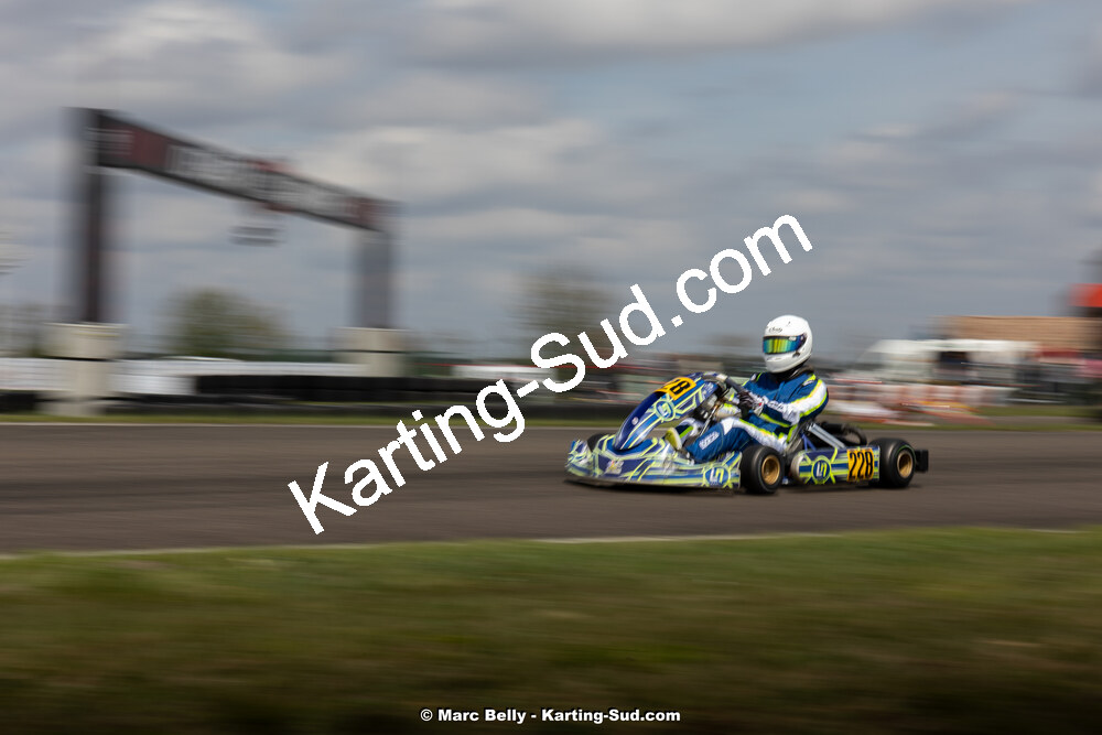 12 & 13/04/2025 : 2ème manche de l’Atlantic Trophée à Kart Land 40 (photos Marc Belly) 2025 — karting
