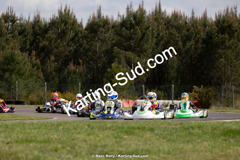 12 & 13/04/2025 : 2ème manche de l’Atlantic Trophée à Kart Land 40 (photos Marc Belly) 2025 — karting