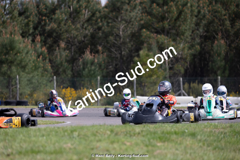 12 & 13/04/2025 : 2ème manche de l’Atlantic Trophée à Kart Land 40 (photos Marc Belly) 2025 — karting