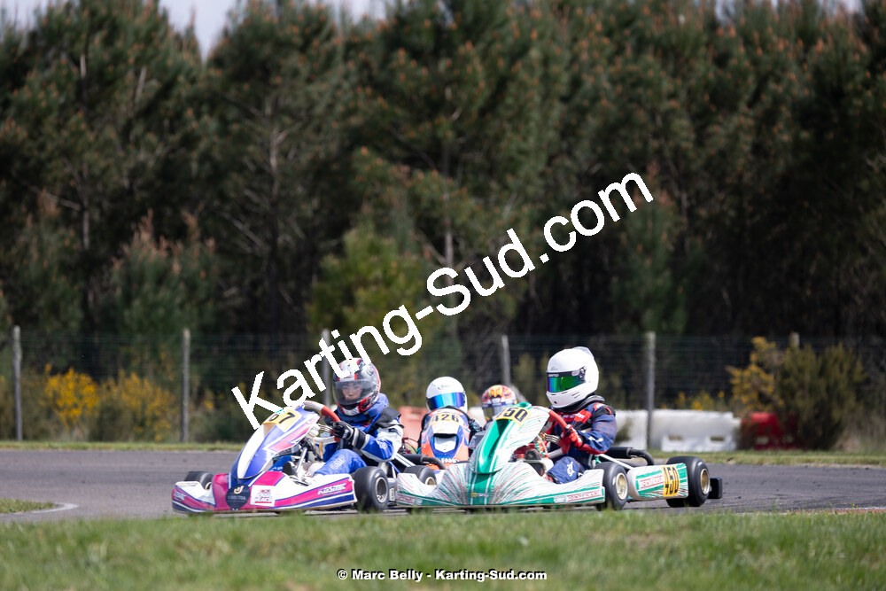 12 & 13/04/2025 : 2ème manche de l’Atlantic Trophée à Kart Land 40 (photos Marc Belly) 2025 — karting