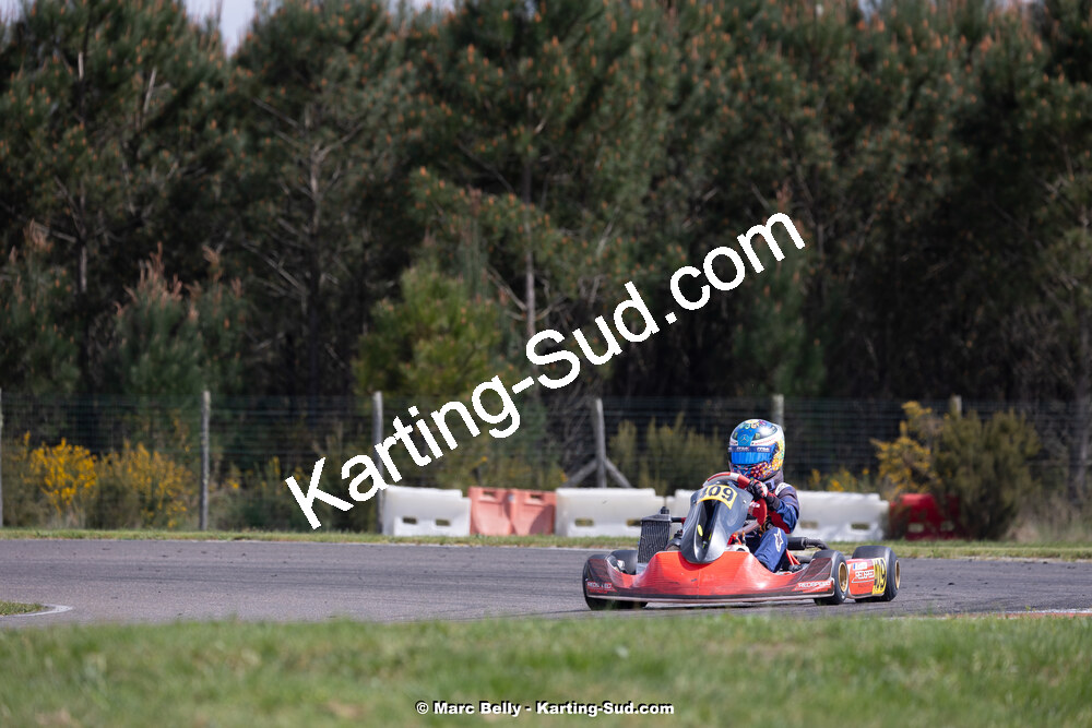 12 & 13/04/2025 : 2ème manche de l’Atlantic Trophée à Kart Land 40 (photos Marc Belly) 2025 — karting