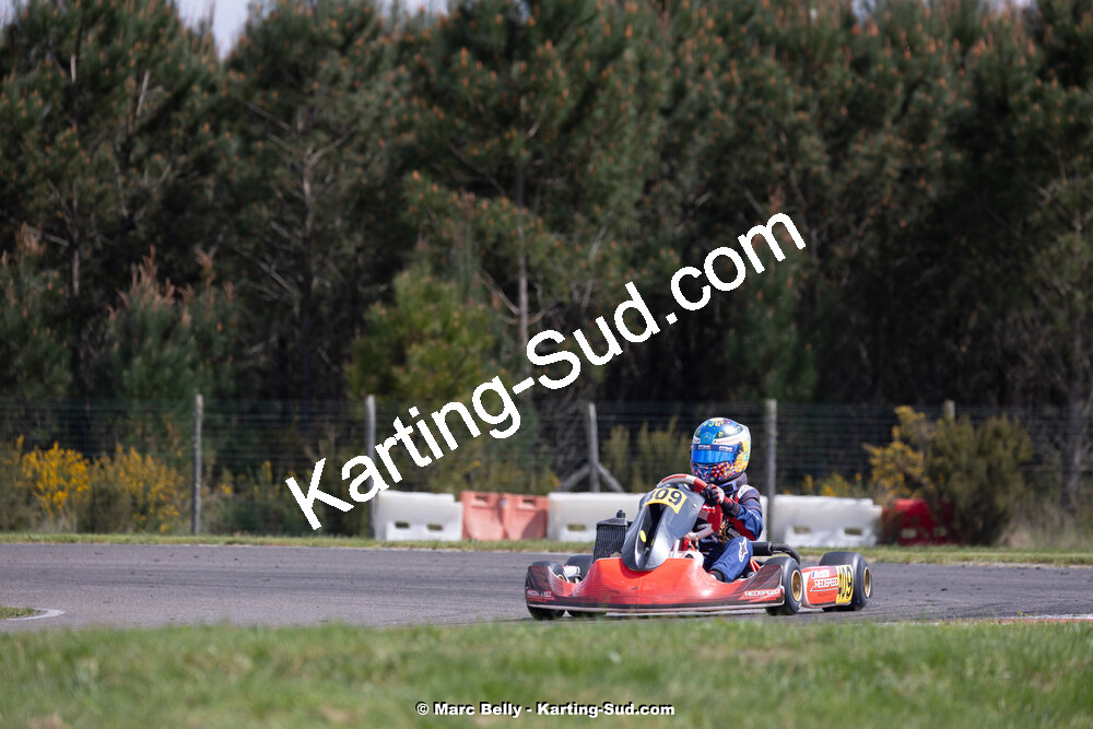 12 & 13/04/2025 : 2ème manche de l’Atlantic Trophée à Kart Land 40 (photos Marc Belly) 2025 — karting